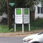 [city] Real Estate Signs post panel outdoor real estate 150x150